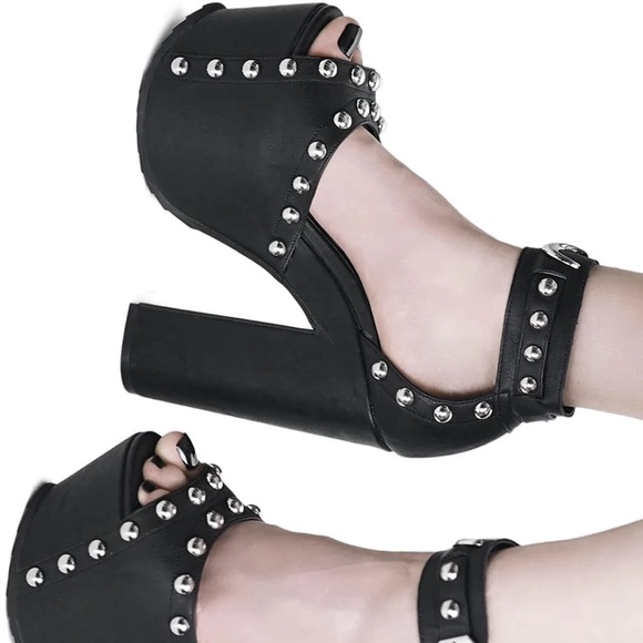KILLSTAR STEVIE PLATFORMS SIZE 8 - Picture 3 of 16